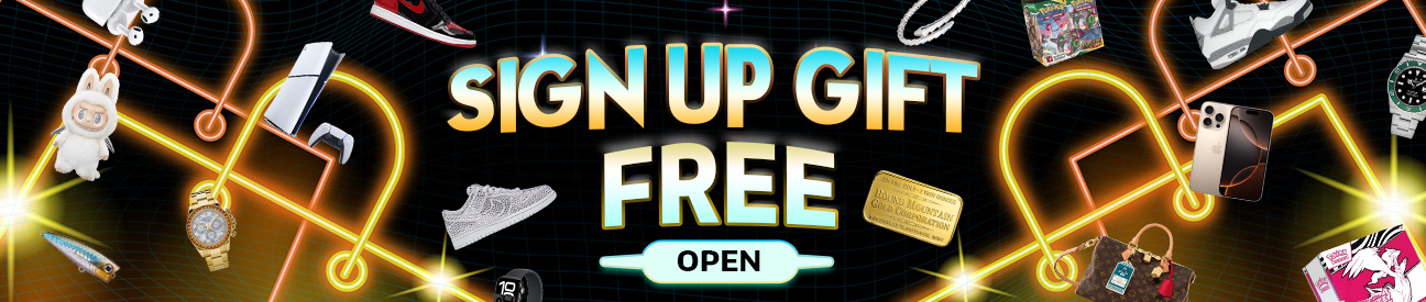 Sign Up Gift Banner