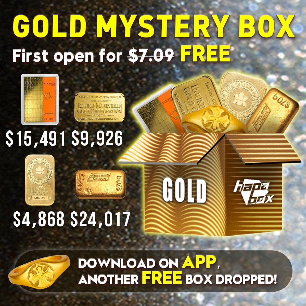 Gold Mystery Box